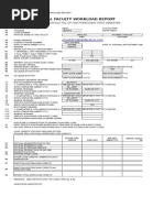 Form E-0: Individual Faculty Workload Report