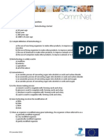 Biotechnology Multiple Choice Questions: © Commnet 2013