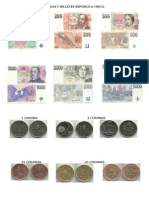 Monedas y Billetes República Checa