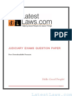 Andhra Pradesh Judicial Service Prelims Exam