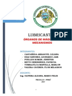 Lubricación Informe Final