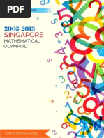Download Singapore Mathematical Olympiad 2005-2013 by Science Olympiad Blog SN282345220 doc pdf