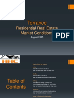 Torrance Real Estate Market Conditions - August 2015