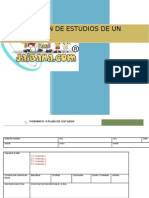 Plan de estudios