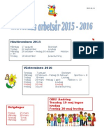 Elevernas Arbetsår 2015-2016 Ny Version