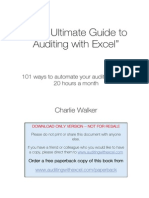 Ultimate Guide to Auditing With Excel