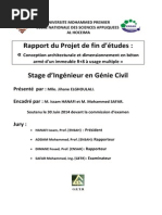 Rapport PFE Genie civil