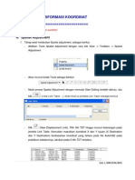 Materi -2_3_trans Koordinat & Geodatabase_2015