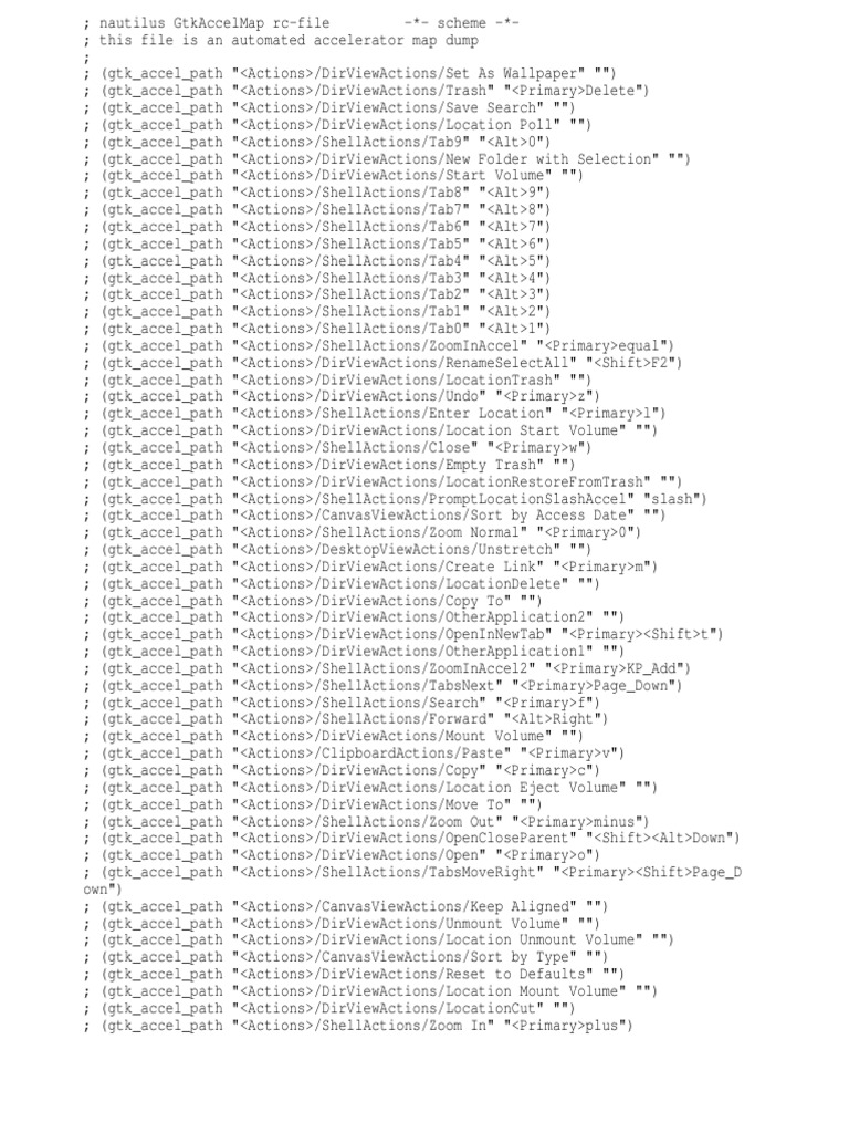 Nautilus Configuration File | PDF | Utility Software | Software