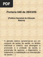 Portaria 648 de 28/03/06