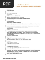 First Day Guidelines - Pathology 2015 - Students To Sign - April 2015