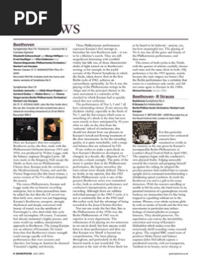 Karajan Cd Reviews Gramophone 2014 Pdf