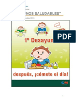 Desayunos Saludables 2015 Proyecto