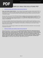 Download Serge Lang Complex Analysis Solutions by Samuel Scheme SN282373775 doc pdf