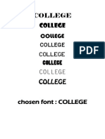 Font Designs