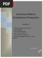 Apositla 1 - Introdução Conceitos Financeiros e Juros Simples