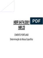 NBR NM 23 CP Determinac3a7c3a3o de Massaespecc3adfica PDF