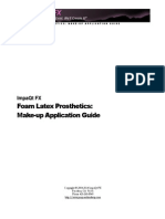 Foam Latex Prosthetic Application Guide