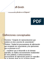 Teoría de la Redescripción Representacional de Karmiloff-Smith aplicada al aprendizaje motor