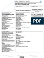 Formatos de Informe y Proyección Del Avance Académico Bi
