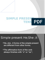 Simple Present 3c