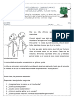 Actividades Lectoras Para La Ruta de Mejora Escolar