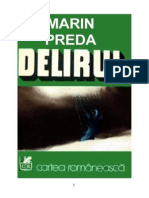 Marin Preda - Delirul