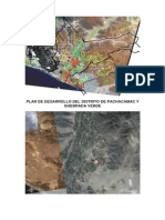 Plan de Desarrollo de Pachacamac y QuebradaVerde-2006