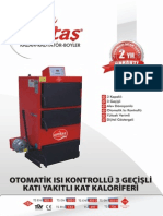 Pliant Cazan Otel Combustibil Solid, EMTAS-EK3G 80-100kW