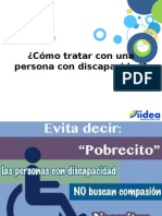 Cómo Tratar Con Una Persona Con Discapacidad