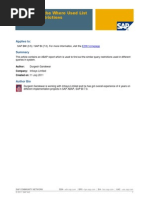 How To Find The Where Used List of Query Restrictions