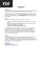 CLSX 148 Worksheet 1