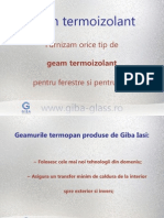 Geam-Termoizolant, Sticla Termoizolanta, Giba Glass