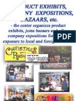 Company Exhibits, Bazaars & Product Expositions of TWH