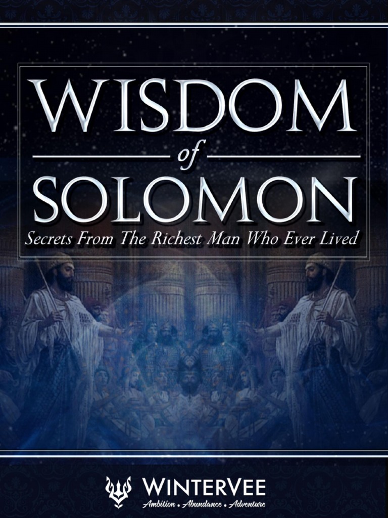 wisdom of solomon bible verse