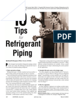 1o Tips of Refregerant Piping