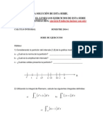 Serie de Calculo Integral