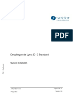 Area Colaboracion y Productividad - Guía Instalación Lync 2010 Standard.docx