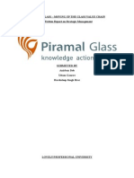 Strategic Management (Piramal Glass Limited)