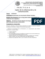 Práctica 6 Tecnologías de La Información y La Comunicación