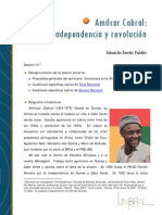 Amilcar Cabral Independencia y Revolcuion