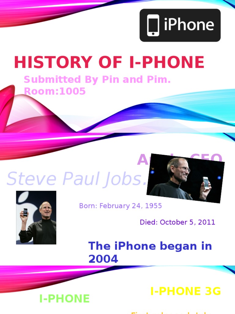 Evolution of the iPhone Models | PDF | Ios | Operating System Families