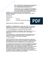 Modelo de Demanda Contenciosa Administrativa en Materia Laboral