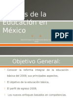 Análisis de La Educación en México