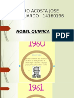 Toro Acosta Jose EDUARDO 14160196: Nobel Quimica