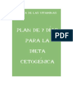 Plan Dieta Cetogenica
