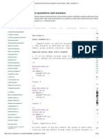 C Programming Interview Questions and Answers - Static Variable in C