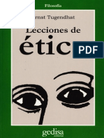 Tugendhat Lecciones de Ética