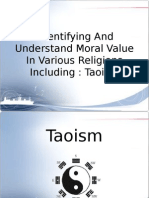 Moral Value in Presentation - Taoism