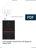 Learn Enough Command Line To Be Dangerous - Learn Enough Command Line To Be Dangerous - Softcover